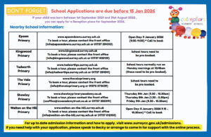 School Applications 2026